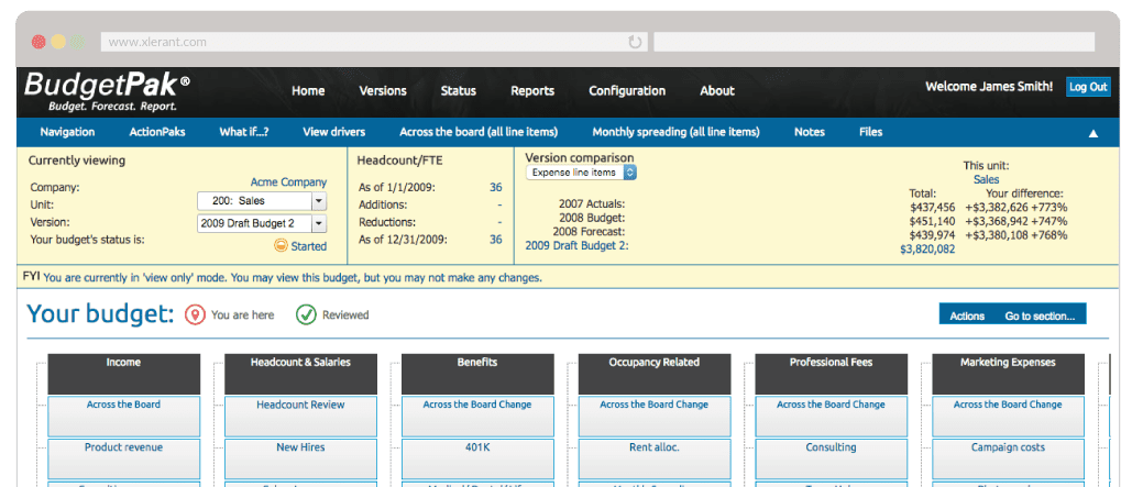 BudgetPak Screenshot