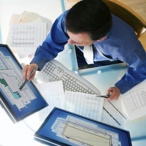 Businessman and Computer - XLerant